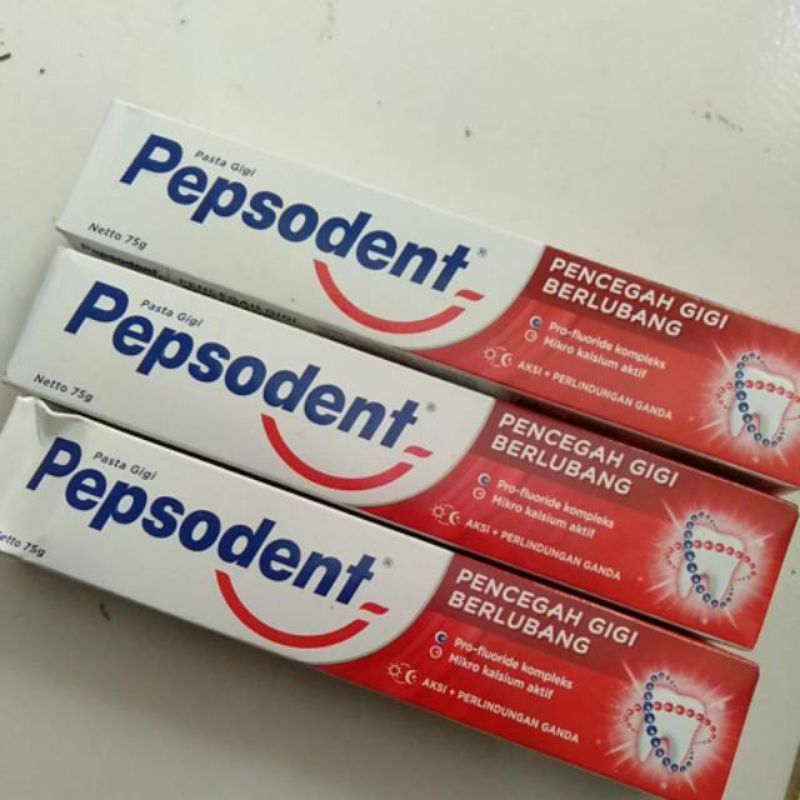 Jual pasta gigi Pepsodent 75gr | Shopee Indonesia