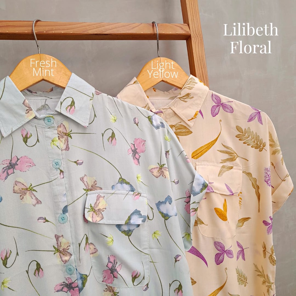 CallieTamami - A 6197 Lilibeth Floral ( Penempatan Motif Random )