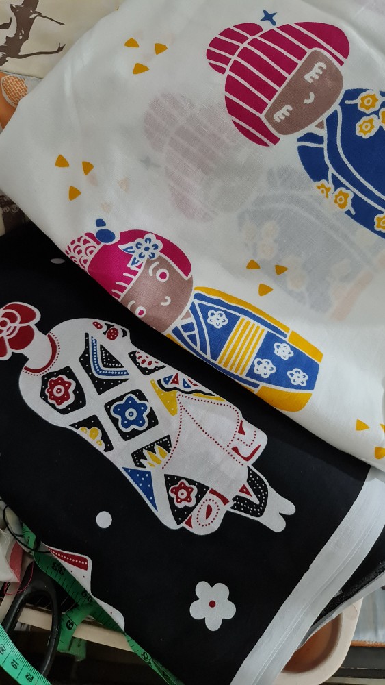 Kain Batik Solo Harajuku Kode D3