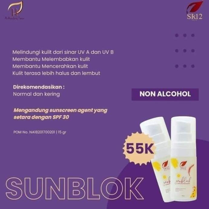 Best Product Sun Block Wajah Bpom/Sun Block Anak/Sun Block Anti Gosong Wajah - Paling Diminati