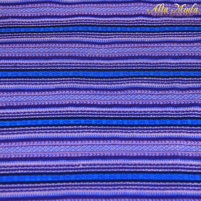 

Alta Moda Jacquard Biru Garis-Garis (1M)