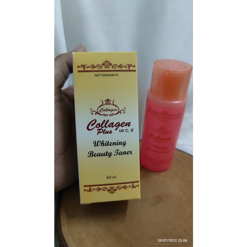TONER COLLAGEN PLUS VIT-C,E Whitening Beauty TOner 60 ML