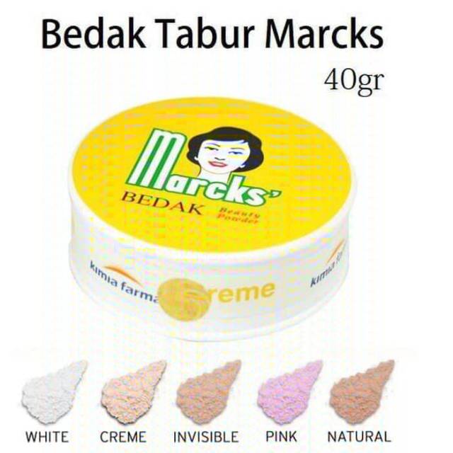 40g Bedak Tabur Marcks