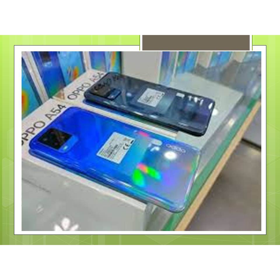 OPPO A54 RAM 6GB ROM 128GB HP OPPO A54 6 128 GB BAGUS MANTAP MURAH KEREN