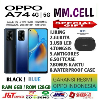 OPPO A74 Rm 6/128 GB GARANSI RESMI OPPO INDONESIA | Shopee