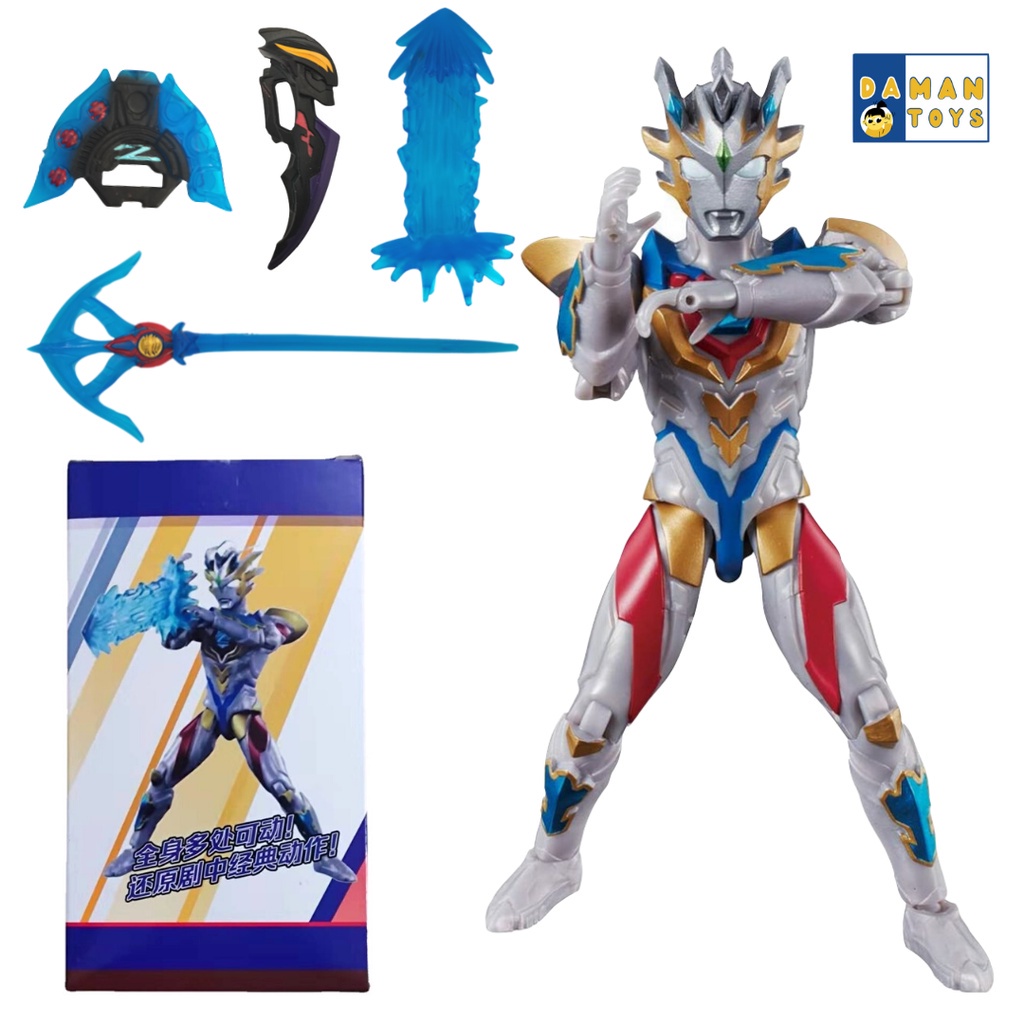 DToys Ultraman SHF Ultra Action Figure Ultraman Z Delta Rise Claw