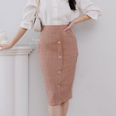 Foxquinn LEXIE SKIRT - Rok Wanita-Choco