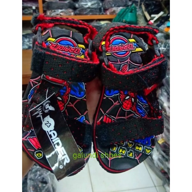 Sendal Gunung Karakter Anak Spiderman Harga Grosir