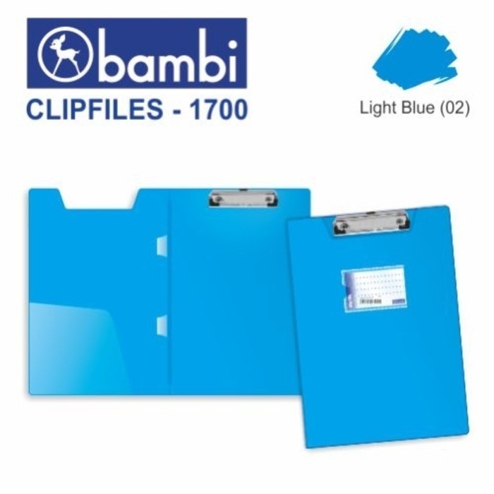 

Clip file board folio F4 with cover