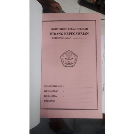 BUKU PERANGKAT ADMINISTRASI KEPALA SEKOLAH SD ATAU MADRASAH