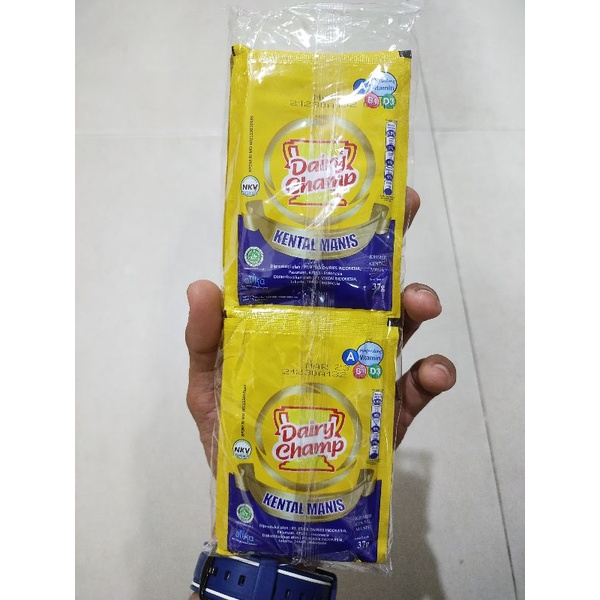 

Dairy Champ Sachet 6 x 37gr / Susu Krimer Kental Manis Saset