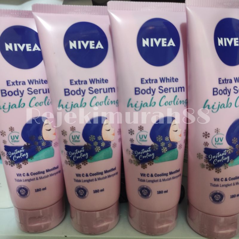 Nivea Body Serum Hijab/Extra bright/Body Lotion Nivea 180ml