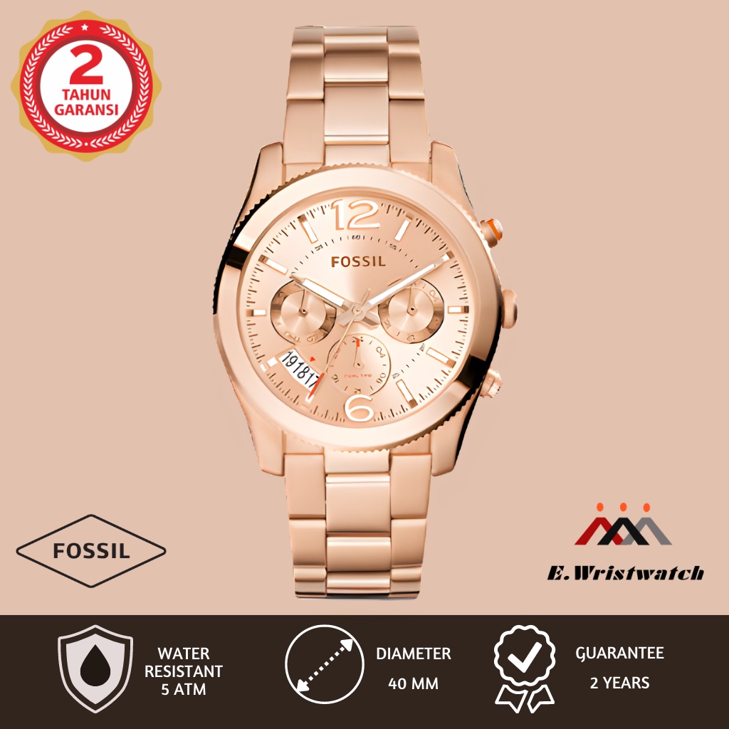 JAM TANGAN FOSSIL WANITA ES3885 ORI FOSSIL WATCH ES 3885 ORIGINAL COD