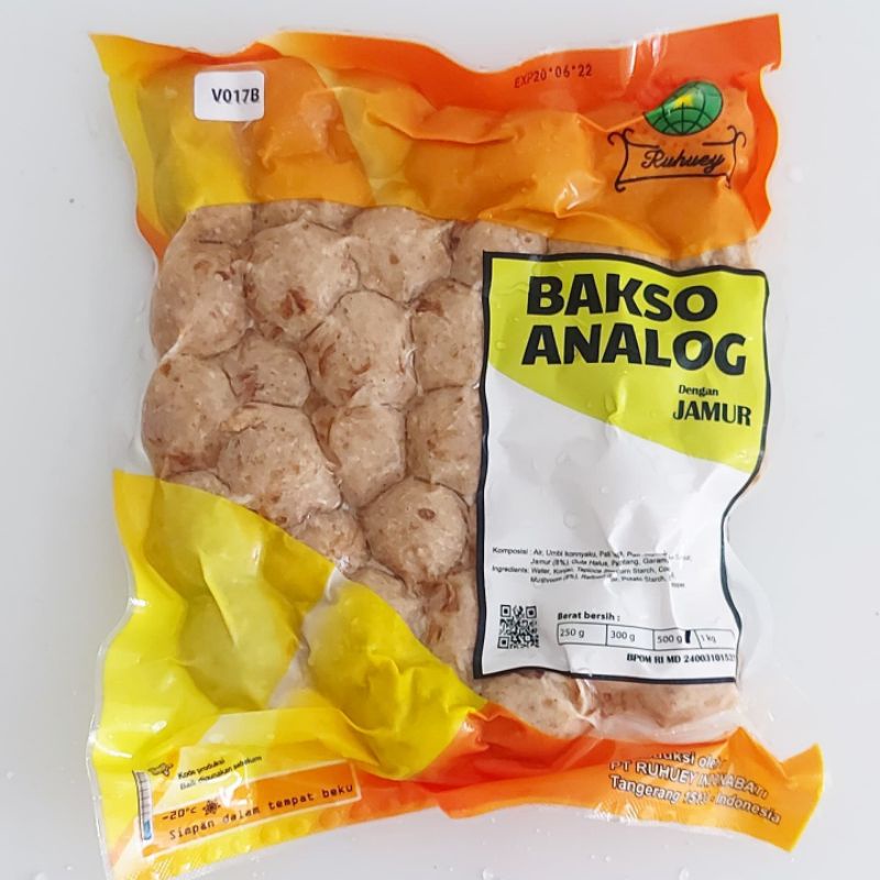 

Baso Analog, Baso Urat (Vegan Friendly)