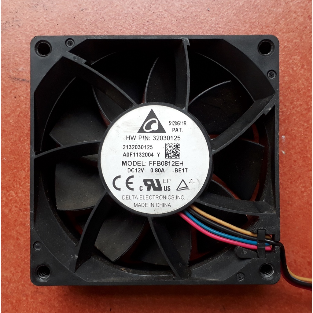 Kipas High Speed Delta 8x8 Dc12 Volt 0.80 Ampere
