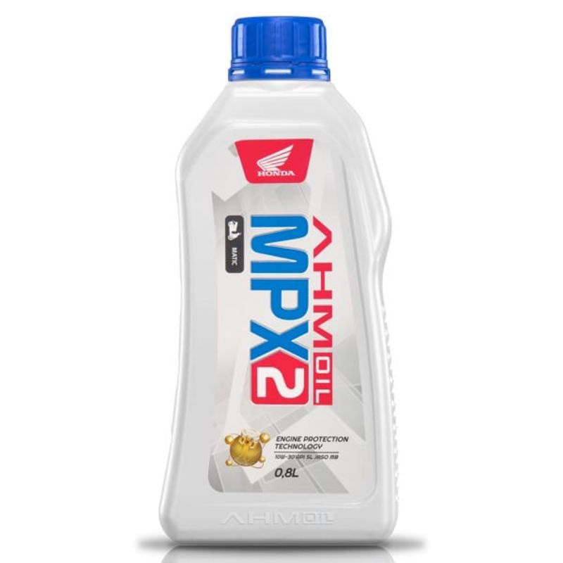 AHM OIL MPX 2 800 ML 10 W-30 AVSL OLI MATIC MPX 2 KUALITAS ORIGINAL BONUS BUBLEWRAP