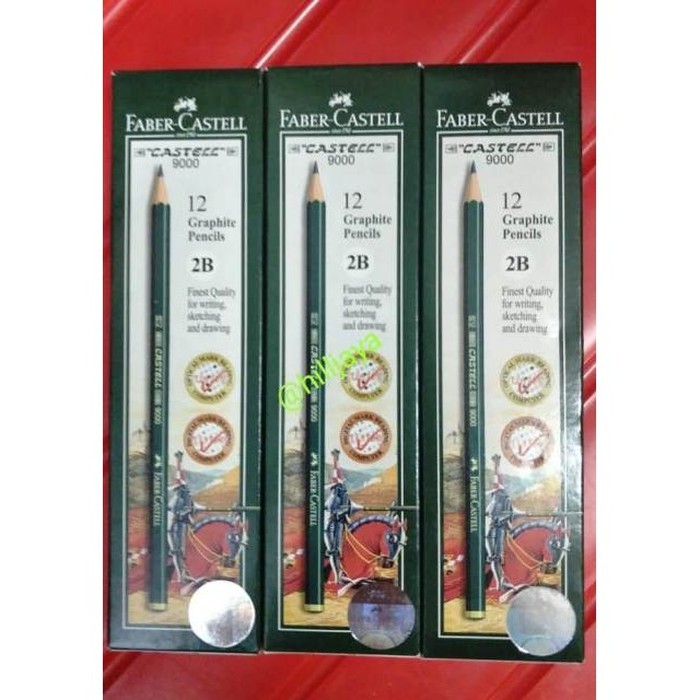 

STOK TERBARU FABER CASTELL PENSIL 2B