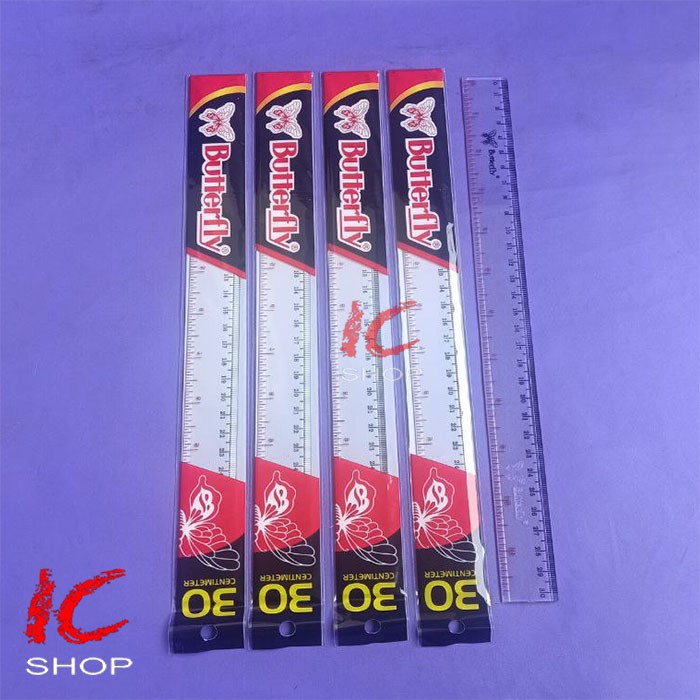 

Penggaris Butterfly 30 cm