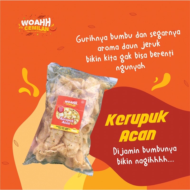 woahhcemilan/aneka cemilann/makanan ringan/keripik/basreng/makaroni/jajanan/ukuran sedang-7
