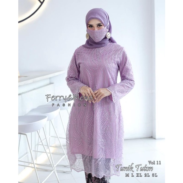 NEW TUNIK JUMBO//KEBAYA MODERN//KEBAYA ORIGINAL//TUNIK TUTON//By Ferry Mena