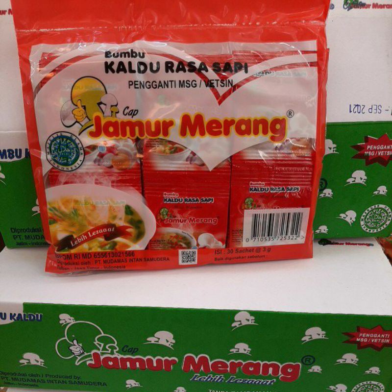 Kaldu Alami jamur merang Rasa SAPI 10 pack (perKardus) Shopee Indonesia