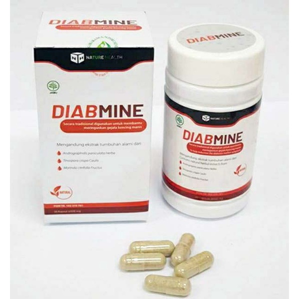 Diab mine - DIABMINE Obat Diabetes Original Bpom Resmi
