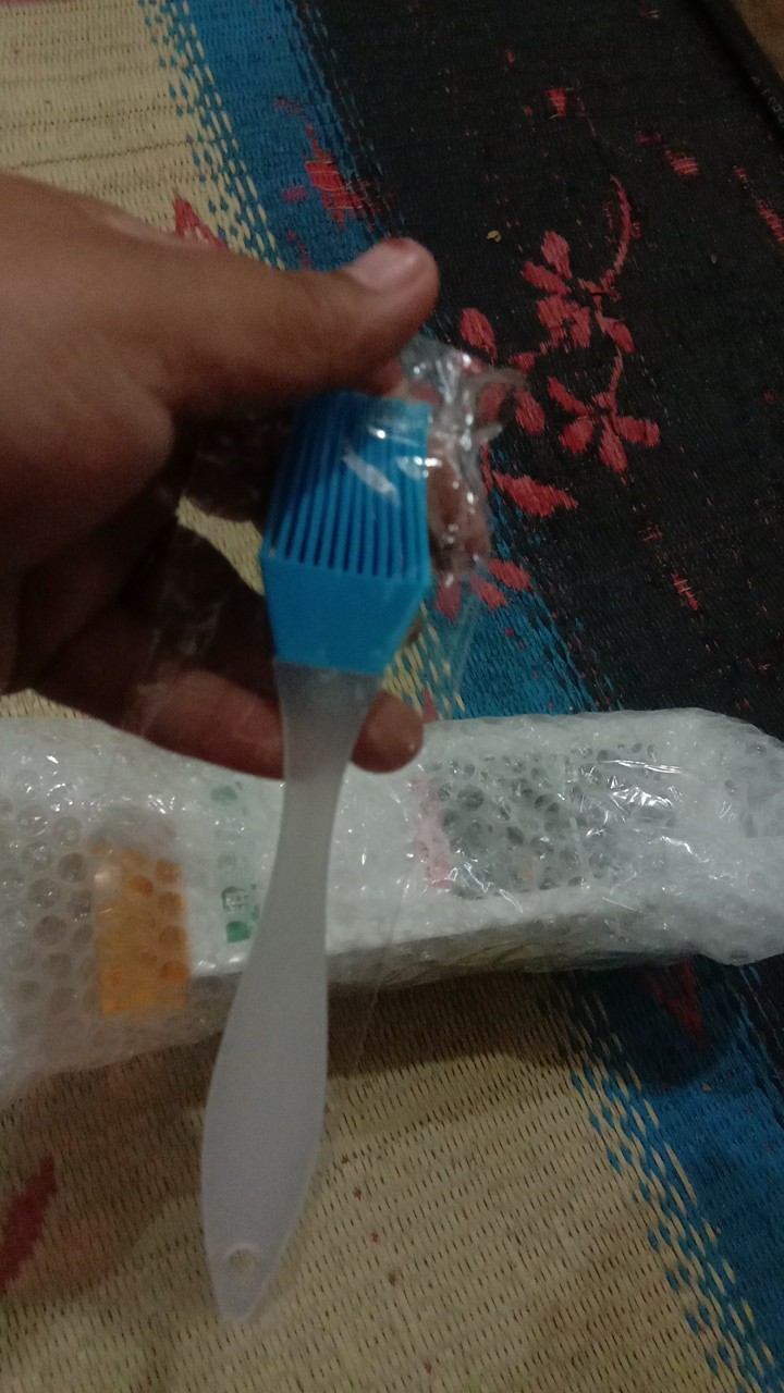 Aigootan Medan Kuas Minyak Silikon Food Grade / Kuas Bbq Sikat Cream Kue Cake Roti / Silicone Brush