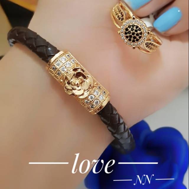 Set gelang dan cincin keren