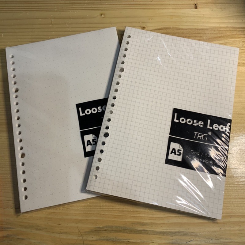 

ISI BINDER A5 Loose Leaf Grid dan Dotted (DAPET DUA PACK)