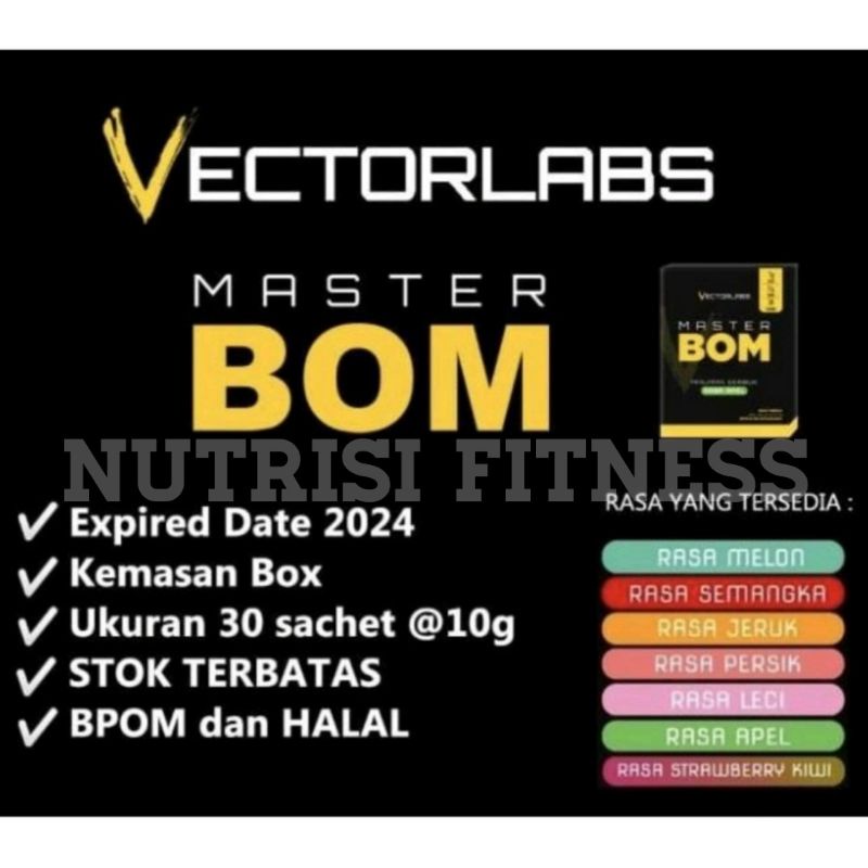 PROMO!! 2 BOX MASTER BOM 60 SACHET X 2 BOX MASTER BCAA EVOLENE MURAH HALAL BPOM