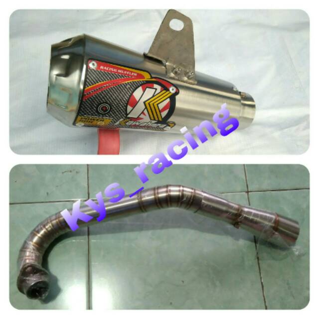 Knalpot racing AEROX 155