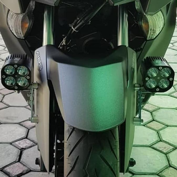 breket SERPRO dudukan lampu tembak NMAX XMAX AEROX LEXI TEBAL 3 MM tabah67 Buru Order