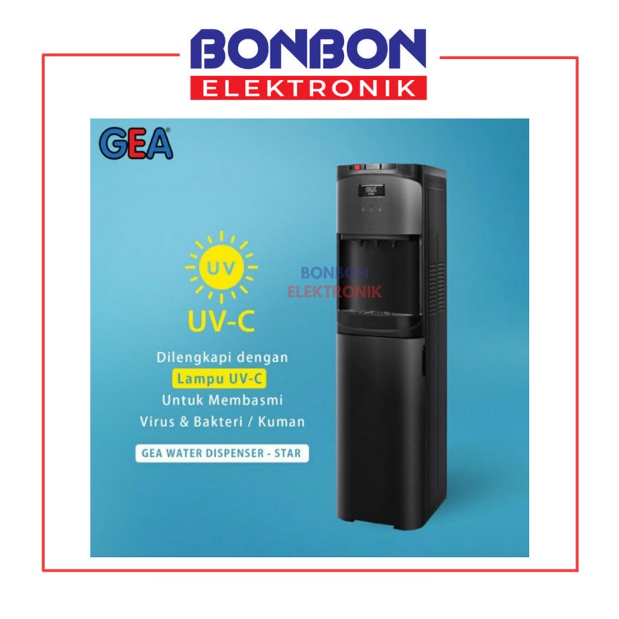 GEA Dispenser Galon Bawah STAR UV-C