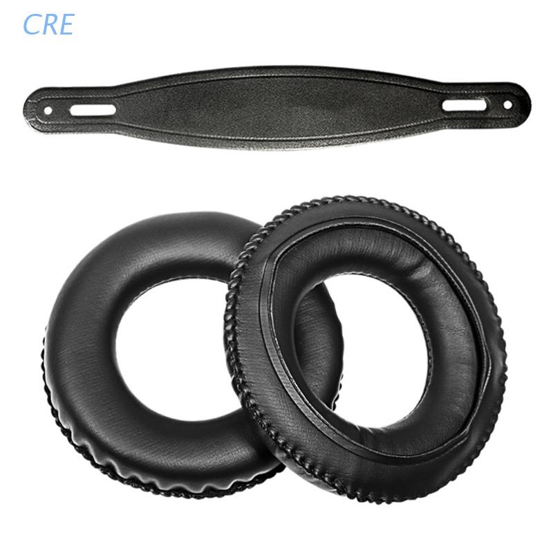 Cre Bantalan Earpad Pengganti Bahan Kulit Elastis Untuk Headphone Superlux HD-681B