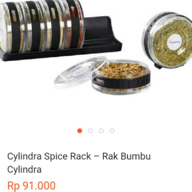Cylindra spice rack