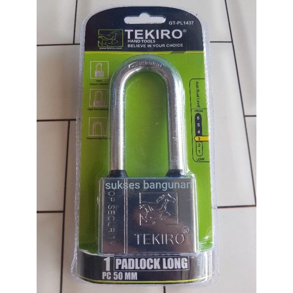 Gembok tekiro 50mm panjang top security
