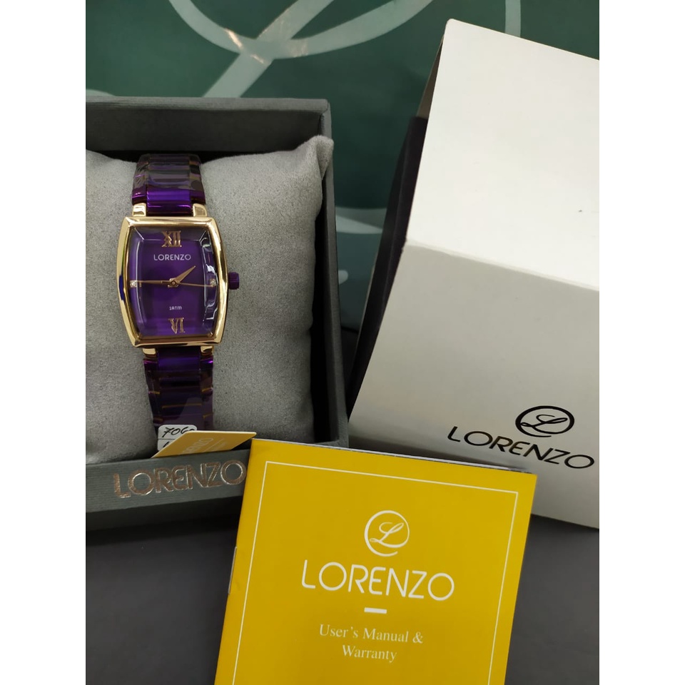Jam Tangan Wanita Fashion Lorenzo R-7060L Analog