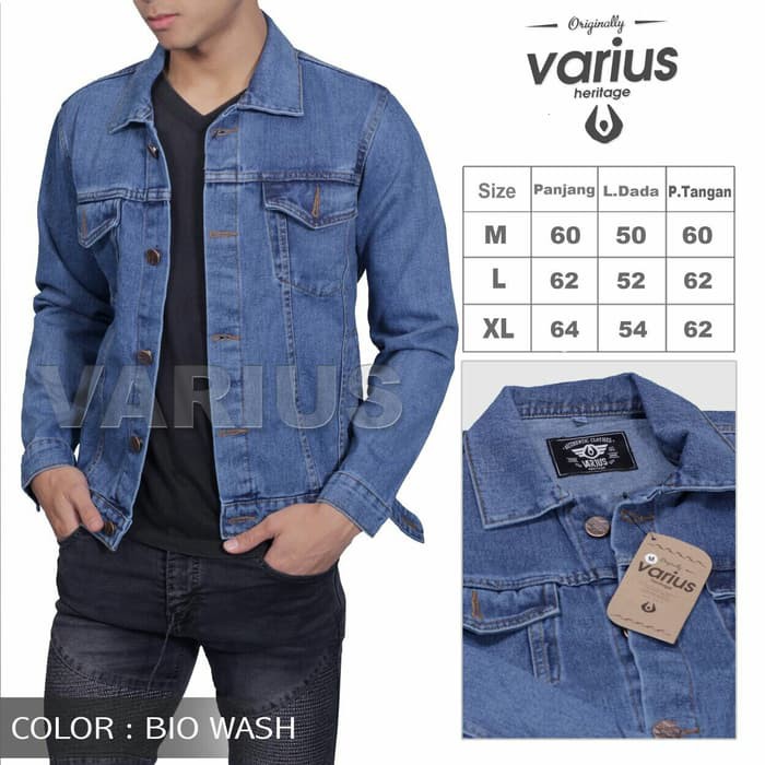 710 Model Jaket Levis Distro Gratis Terbaru