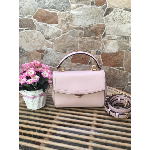 Tas michael kors mk ava size xs soft pink original authentic bag