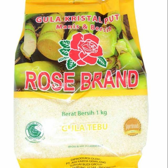 

Gula pasir rose brand 1kg