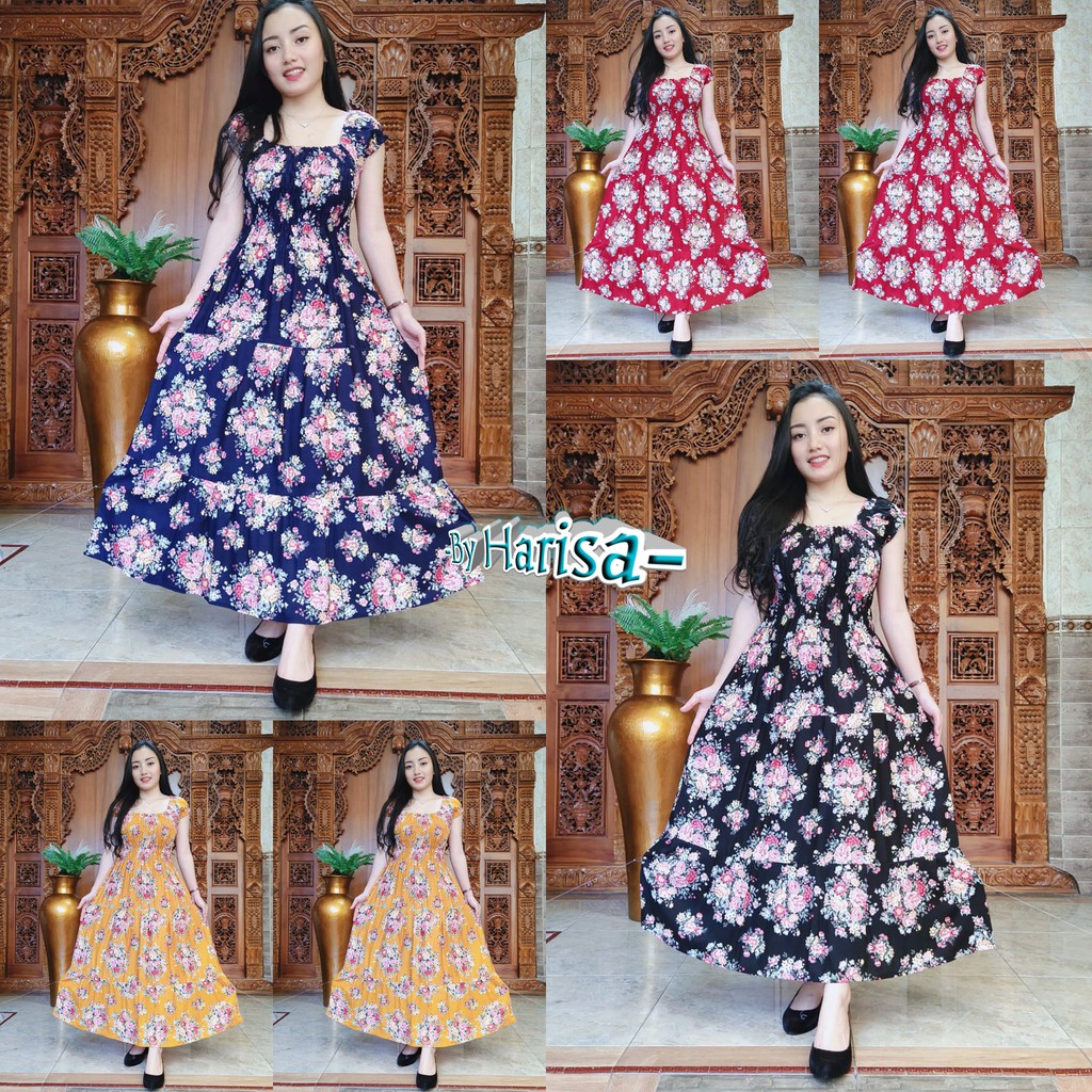 Dress Canda Rose Rayon Super