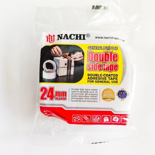 Double tape NACHI 24mm x 10 yard isolasi 24 mm