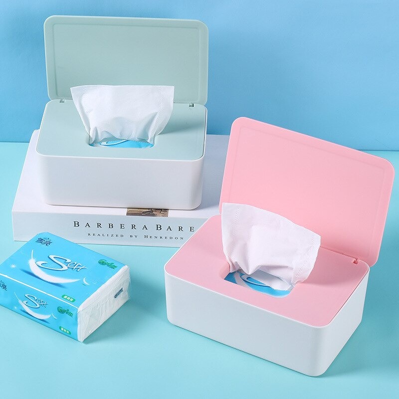 Kotak Tissue Basah/Wet Wipes Dispenser Holder Tissue Storage Box