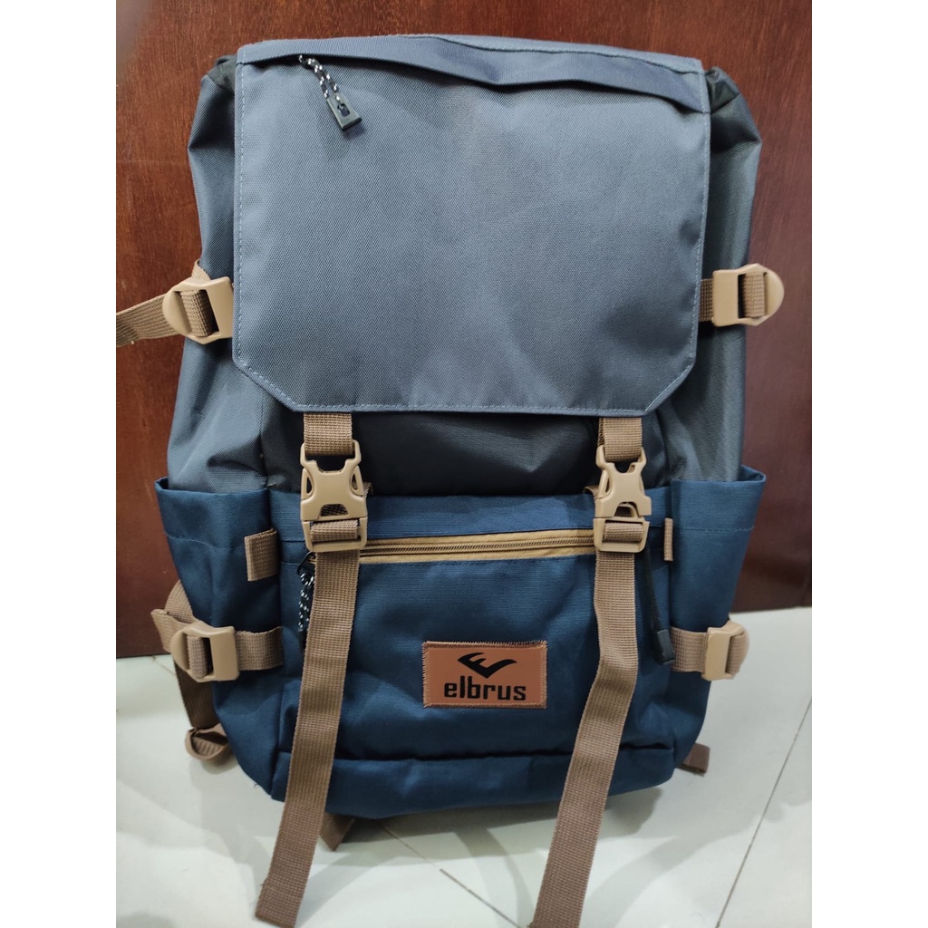 Tas Backpack Pria Ransel Original Distro Bandung Free Raincoat Outvin TX032