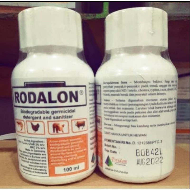 Desinfektan ruangan kandang dll Rodalon