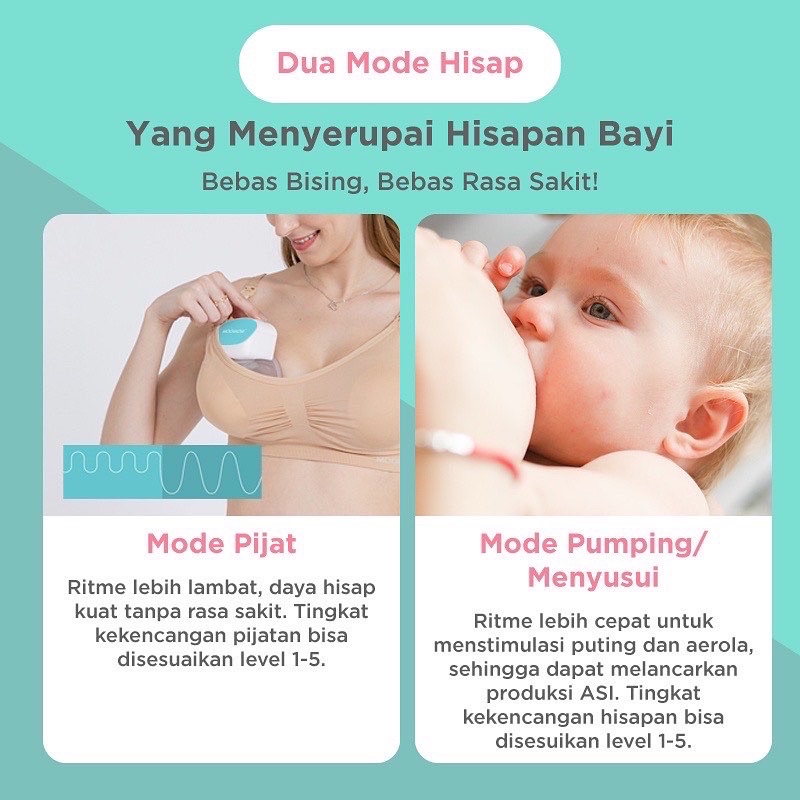 mooimom hands free wireless electric breast pump