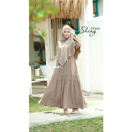 SHINY Dress by Umma Syari Gamis syari polos