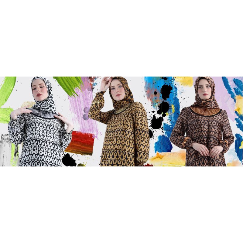 Abaya HIKMAT Kaftan K5477-02