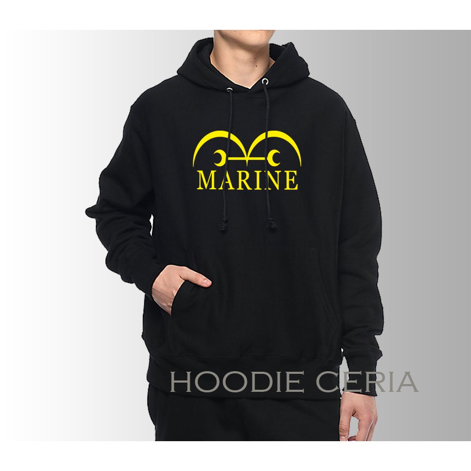 one piece marine hoodie