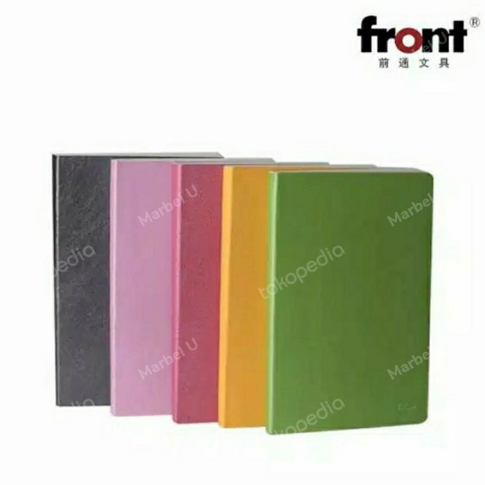 [RESTOCK] Front Notebook D12 Ukuran A5 - Buku Catatan Front Note Book